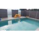 Abschlussprofil Edelstahl V4A geb&uuml;rstet H&ouml;he 6, 8, 10, 12, 12-20, 20-25cm f&uuml;r Terrasse Balkon Pool (V4A)