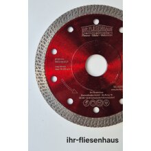 Diamant Trennscheibe superdünn 125/1,2mm Red Racer für Feinsteinzeug